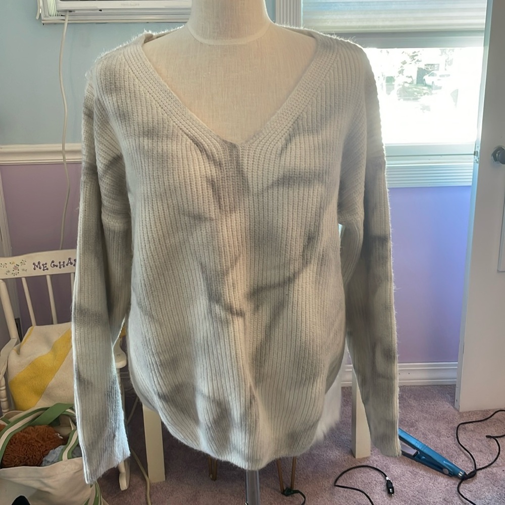 CUTE TYE DYE OVERSIZED SWEATER